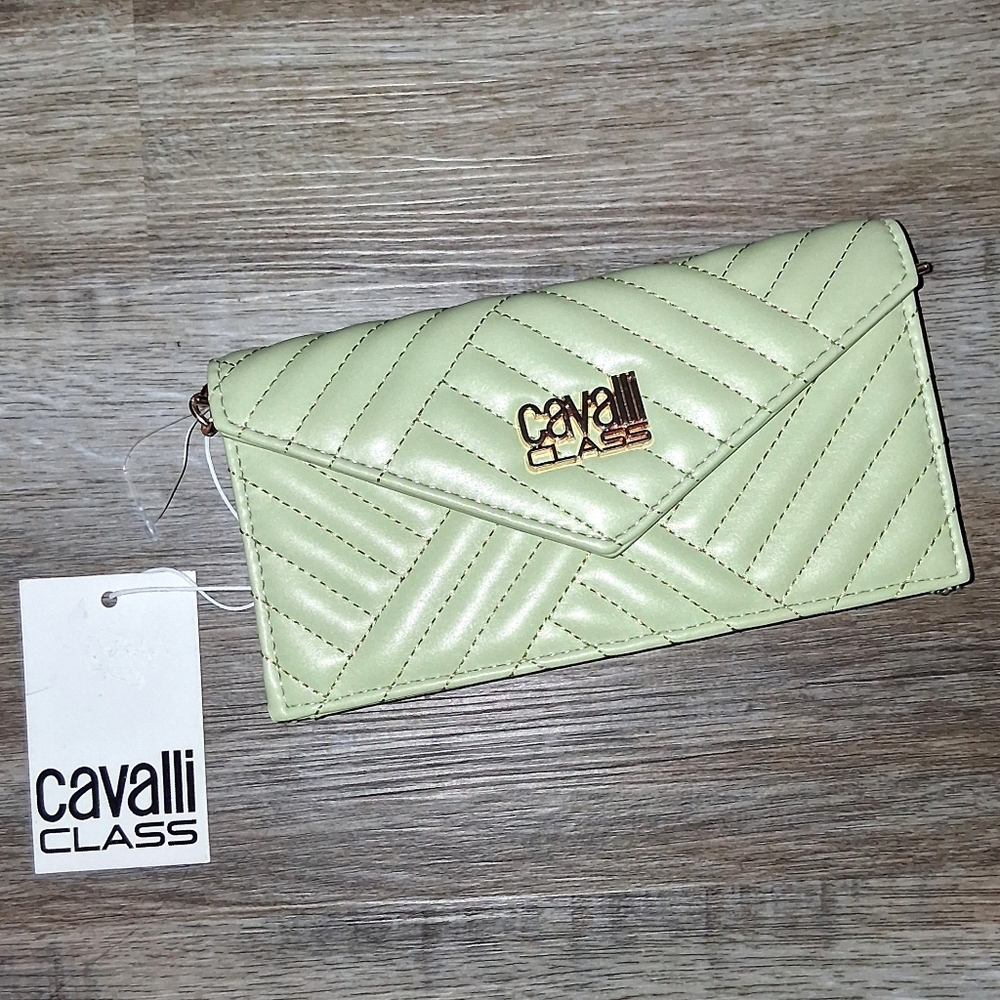 NWT Cavalli Class 'Valeria' Phone/Wallet Crossbody